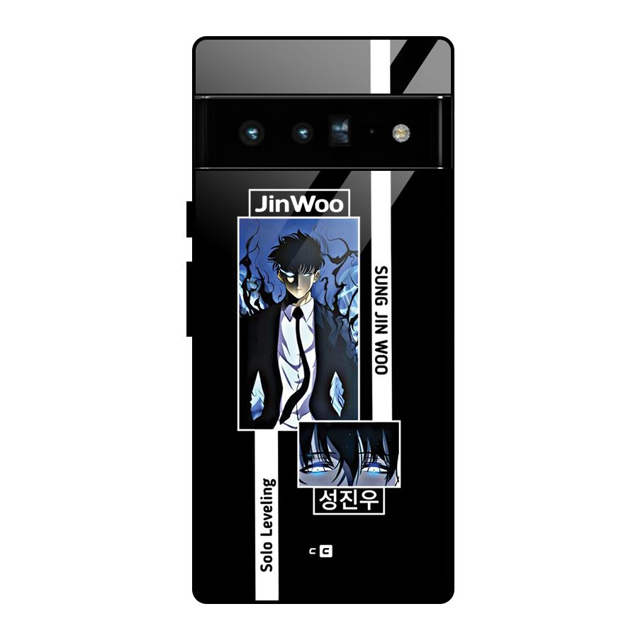 Jinwoo Sung In A Battle Form Glass Back Case for Google Pixel 6 Pro