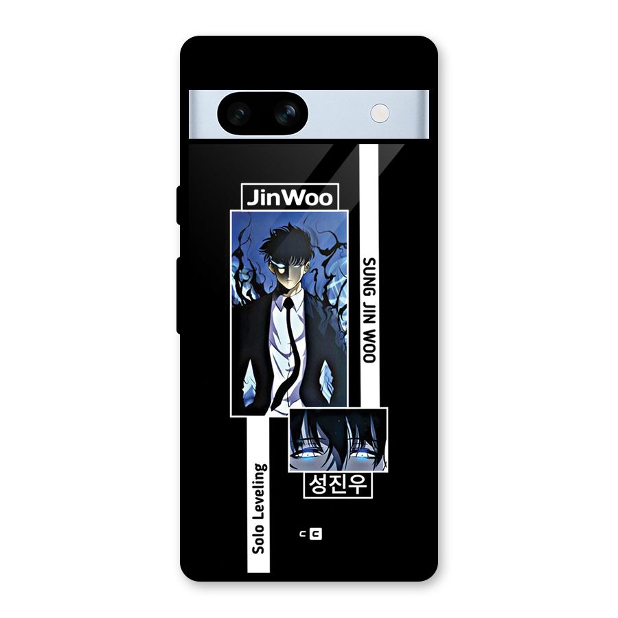 Jinwoo Sung In A Battle Form Glass Back Case for Google Pixel 7a