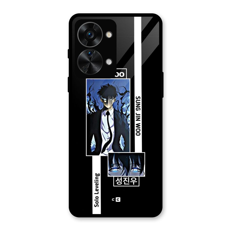 Jinwoo Sung In A Battle Form Glass Back Case for OnePlus Nord 2T