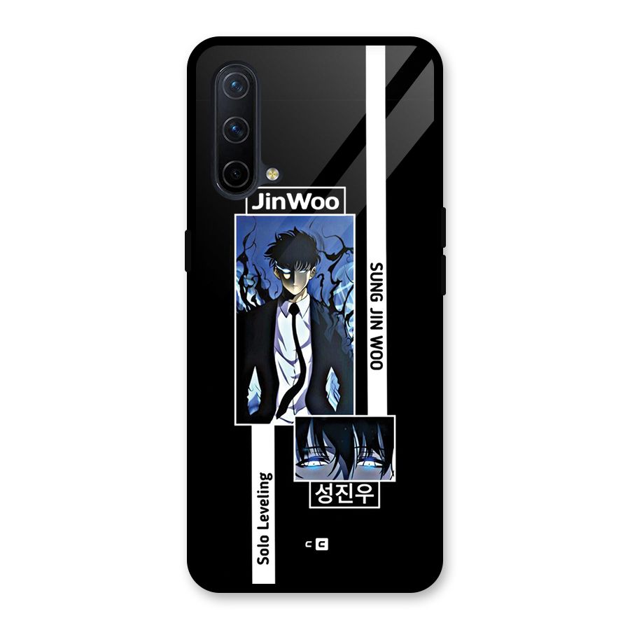 Jinwoo Sung In A Battle Form Glass Back Case for OnePlus Nord CE 5G