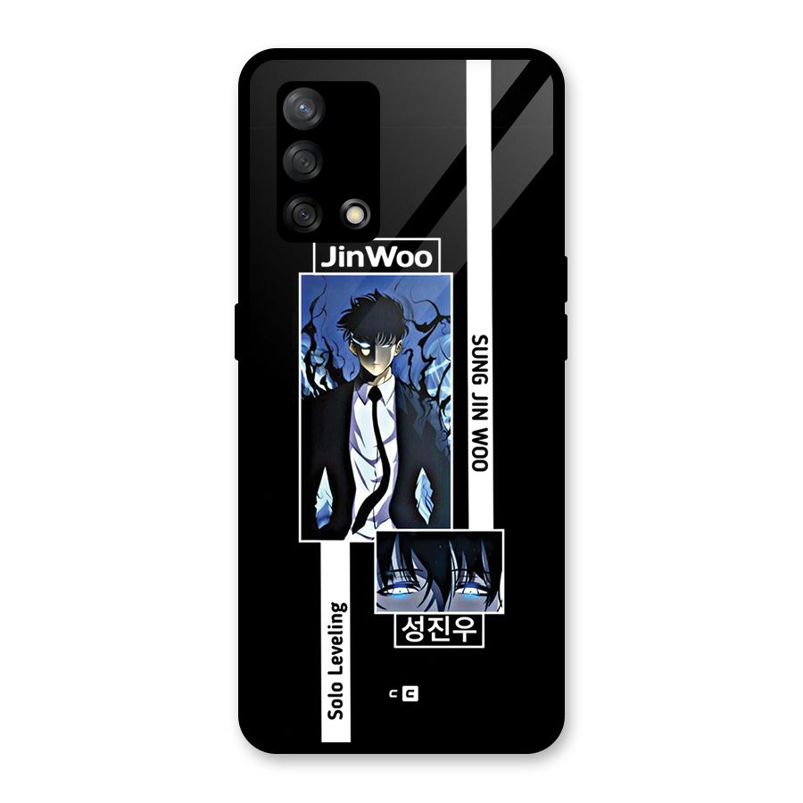 Jinwoo Sung In A Battle Form Glass Back Case for Oppo F19