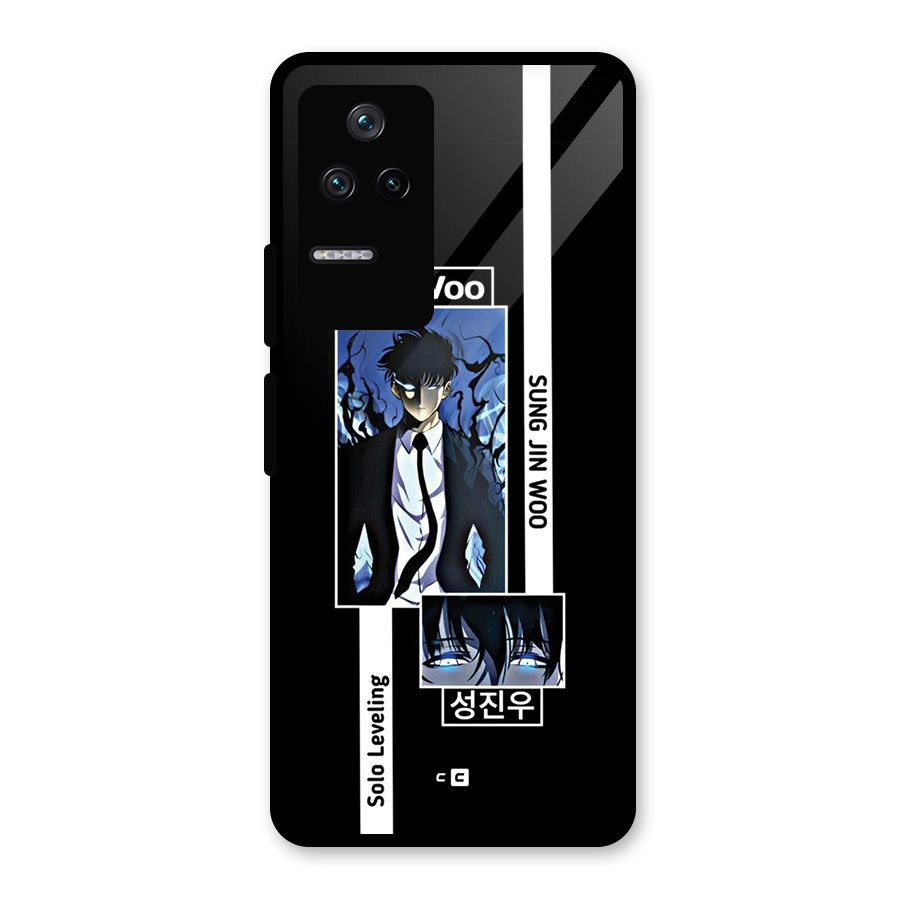 Jinwoo Sung In A Battle Form Glass Back Case for Poco F4 5G