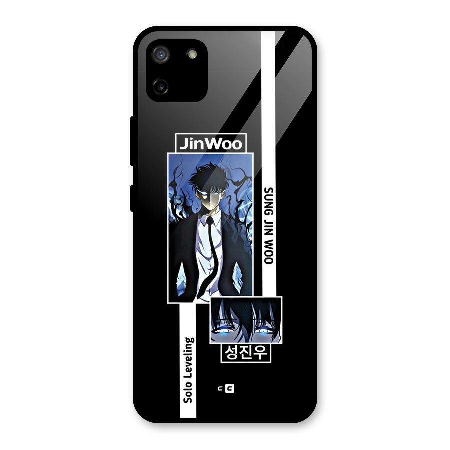 Jinwoo Sung In A Battle Form Glass Back Case for Realme C11