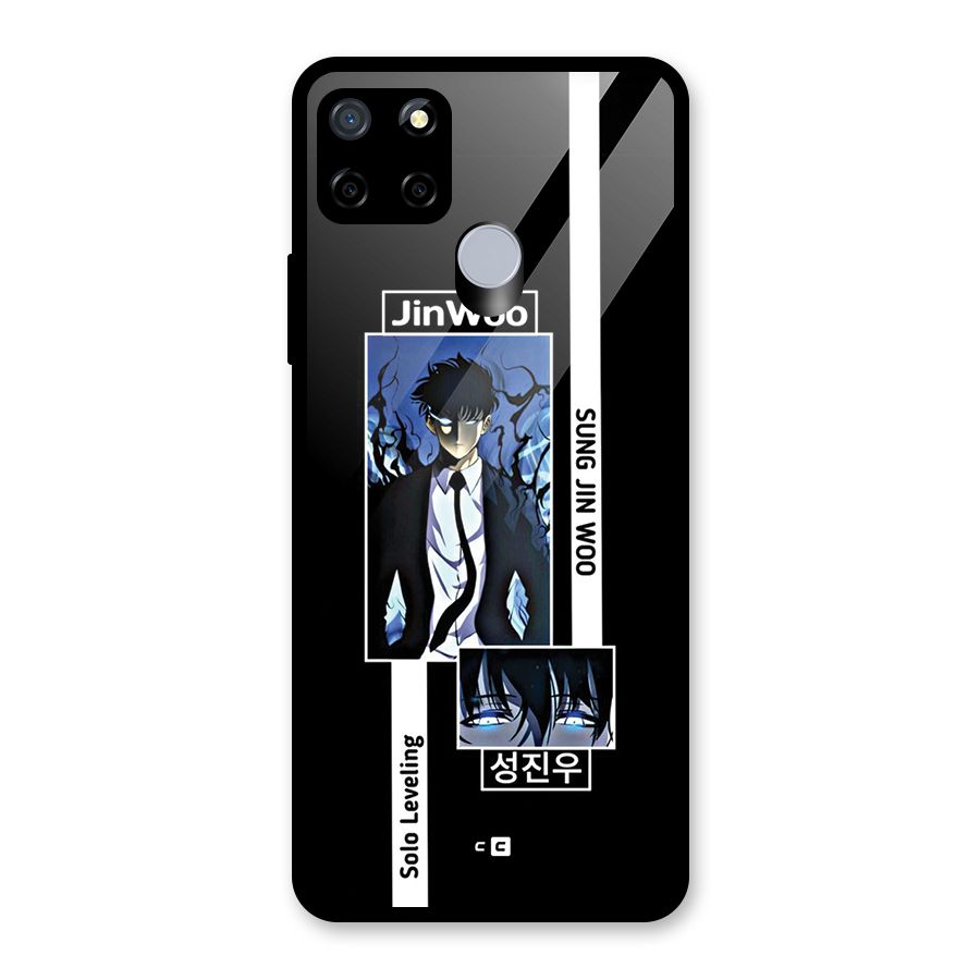 Jinwoo Sung In A Battle Form Glass Back Case for Realme C12