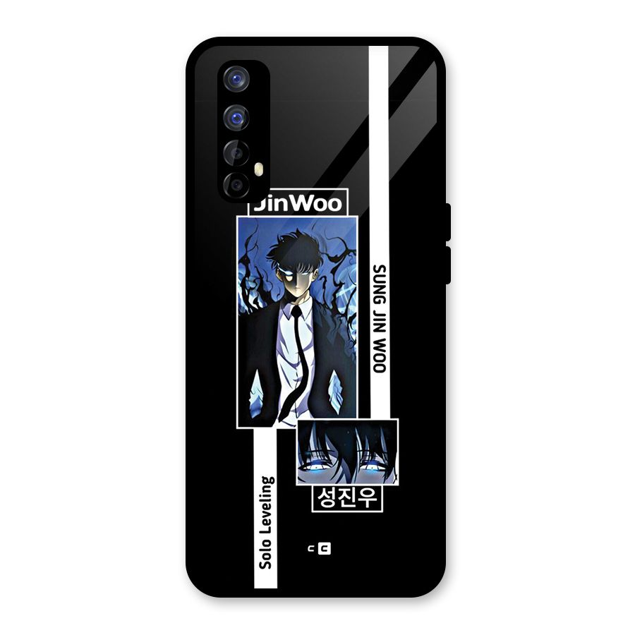Jinwoo Sung In A Battle Form Glass Back Case for Realme Narzo 20 Pro