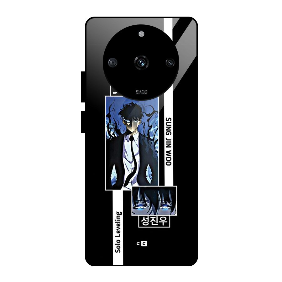 Jinwoo Sung In A Battle Form Glass Back Case for Realme Narzo 60 5G