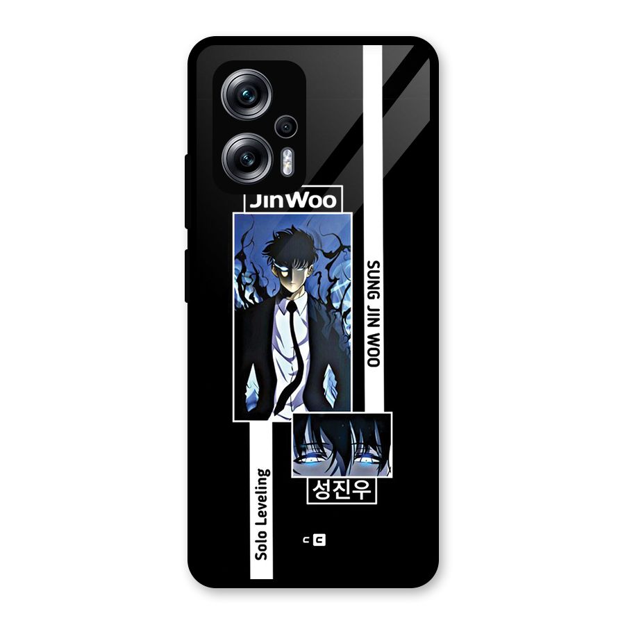 Jinwoo Sung In A Battle Form Glass Back Case for Redmi K50i