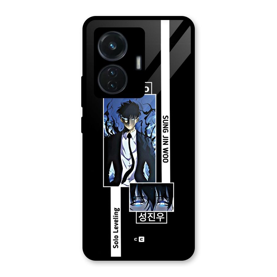 Jinwoo Sung In A Battle Form Glass Back Case for Vivo T1 44W