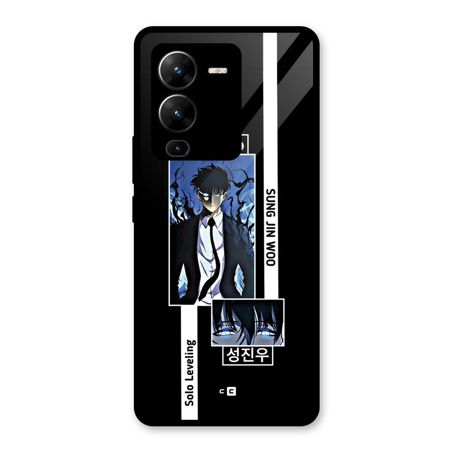 Jinwoo Sung In A Battle Form Glass Back Case for Vivo V25 Pro