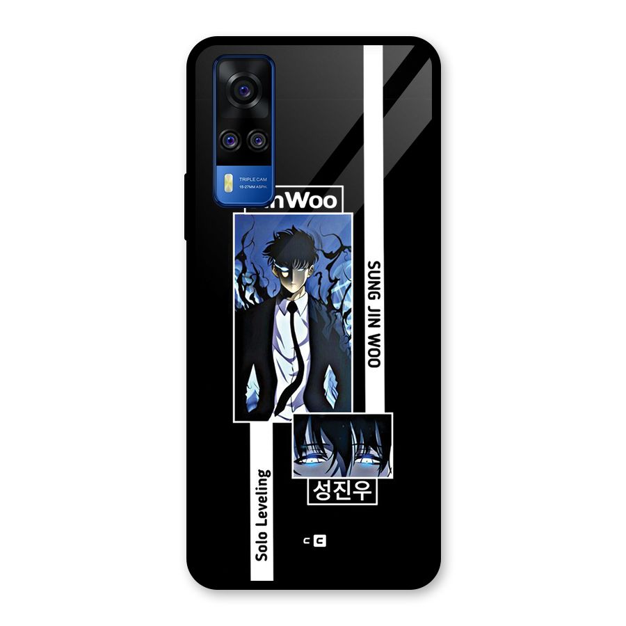 Jinwoo Sung In A Battle Form Glass Back Case for Vivo Y31