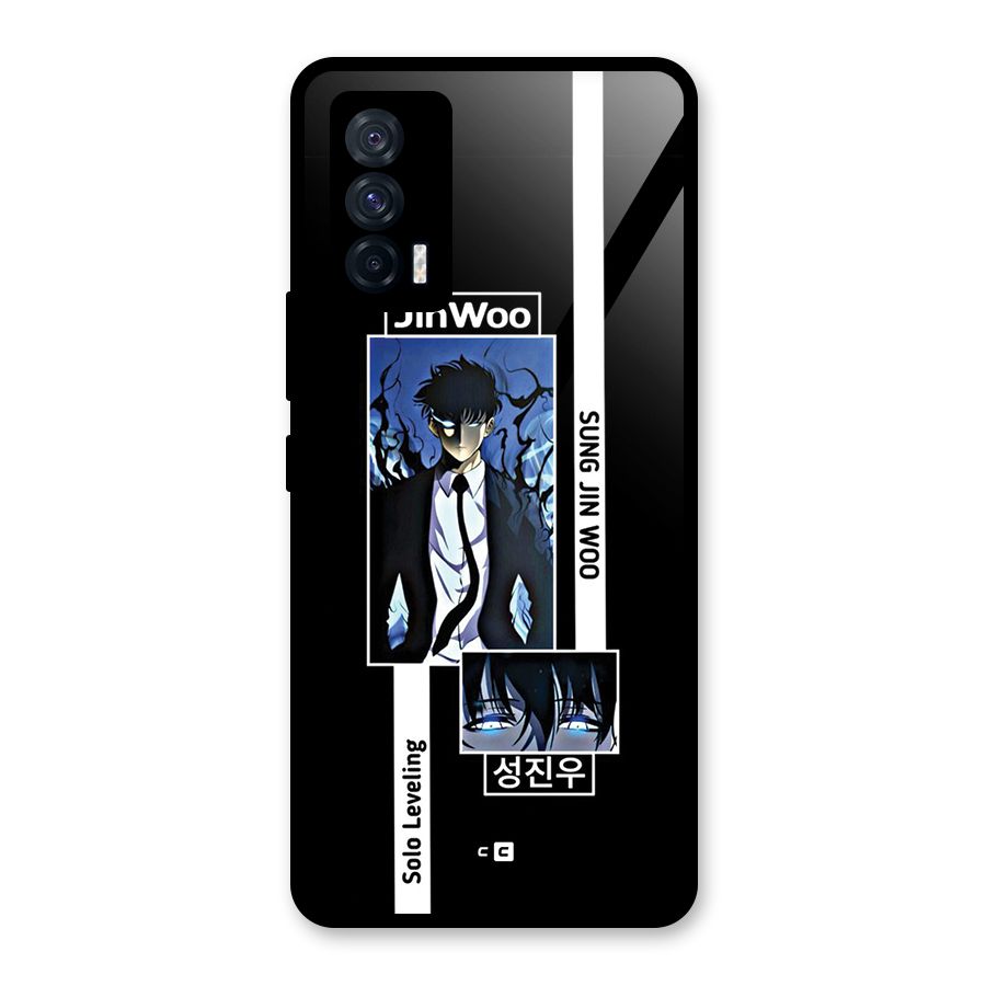 Jinwoo Sung In A Battle Form Glass Back Case for Vivo iQOO 7 5G