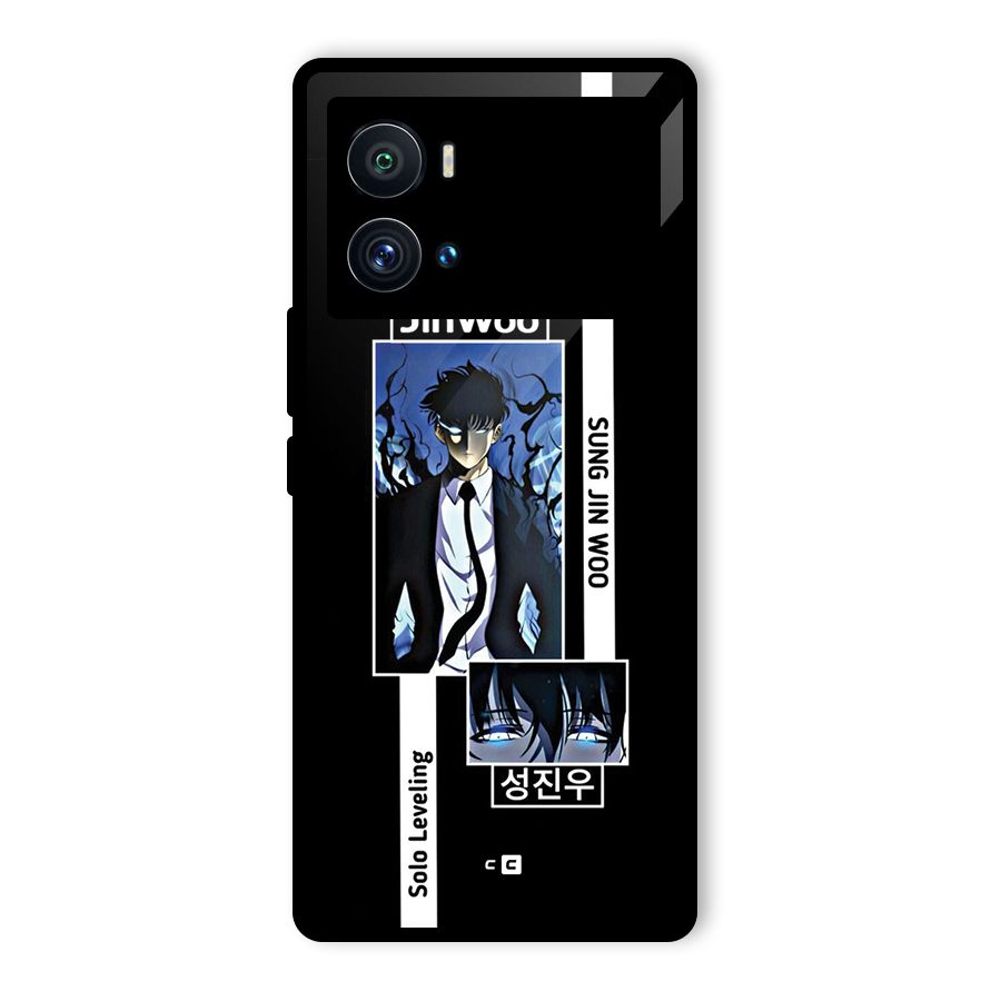 Jinwoo Sung In A Battle Form Glass Back Case for Vivo iQOO 9 Pro