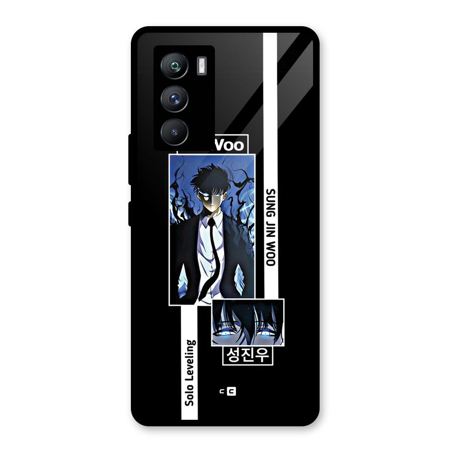 Jinwoo Sung In A Battle Form Glass Back Case for Vivo iQOO 9 SE