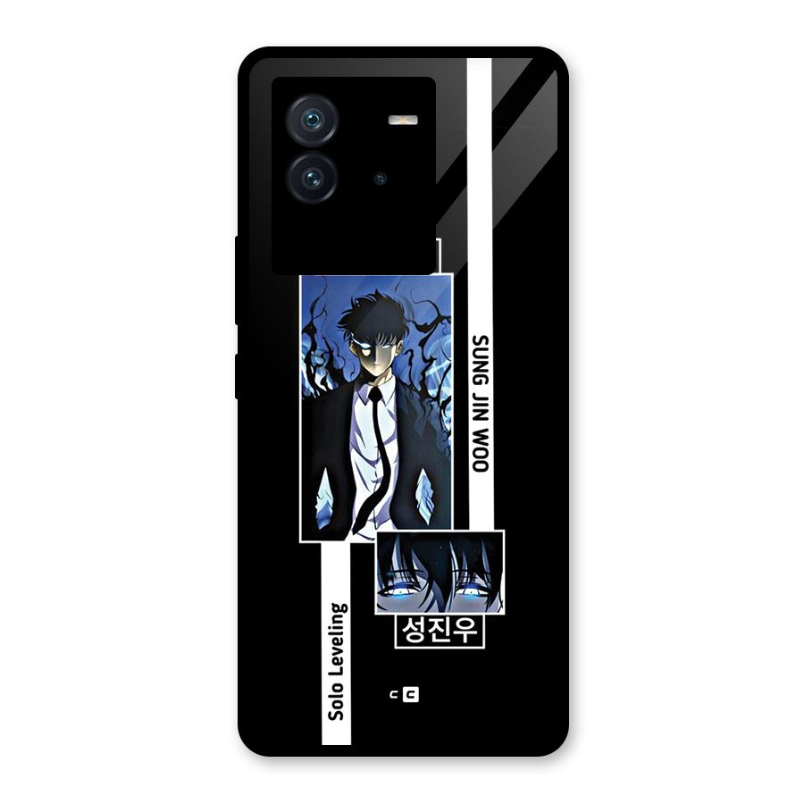 Jinwoo Sung In A Battle Form Glass Back Case for Vivo iQOO Neo 6 5G