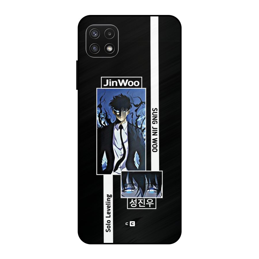 Jinwoo Sung In A Battle Form Metal Back Case for Galaxy A22 5G