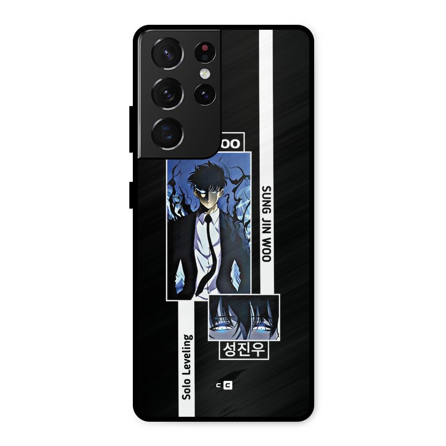 Jinwoo Sung In A Battle Form Metal Back Case for Galaxy S21 Ultra 5G