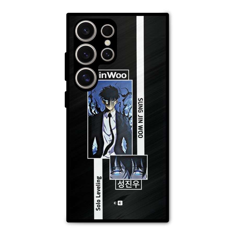 Jinwoo Sung In A Battle Form Metal Back Case for Galaxy S24 Ultra