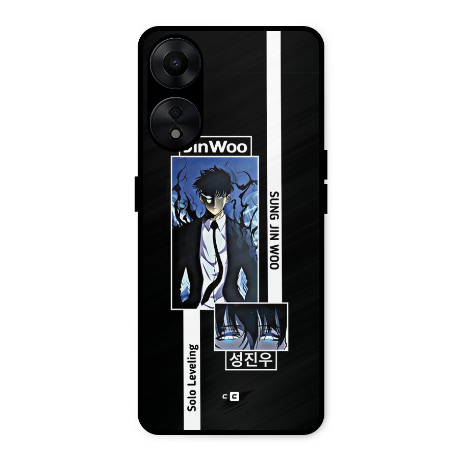 Jinwoo Sung In A Battle Form Metal Back Case for Oppo A78 5G