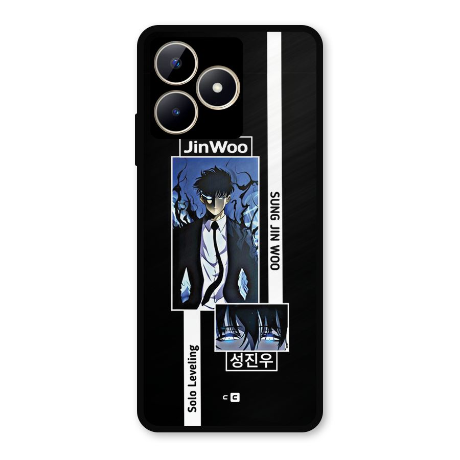 Jinwoo Sung In A Battle Form Metal Back Case for Realme Narzo N53
