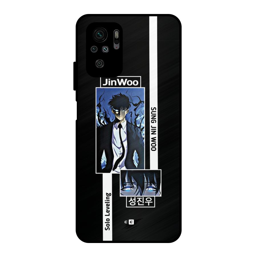 Jinwoo Sung In A Battle Form Metal Back Case for Redmi Note 10S