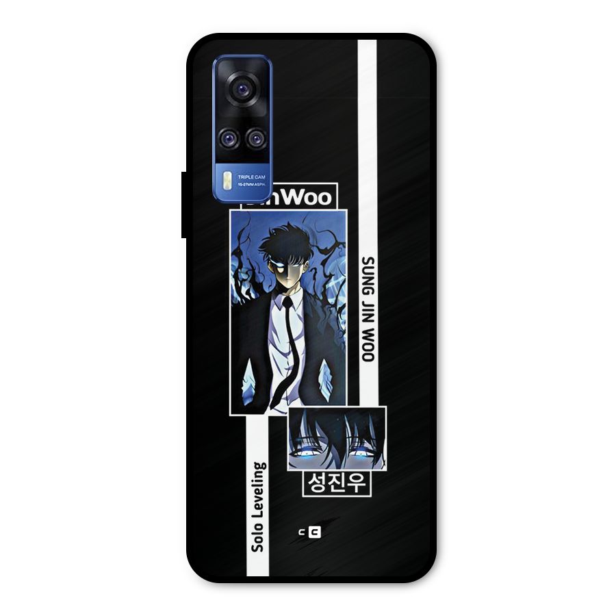 Jinwoo Sung In A Battle Form Metal Back Case for Vivo Y31