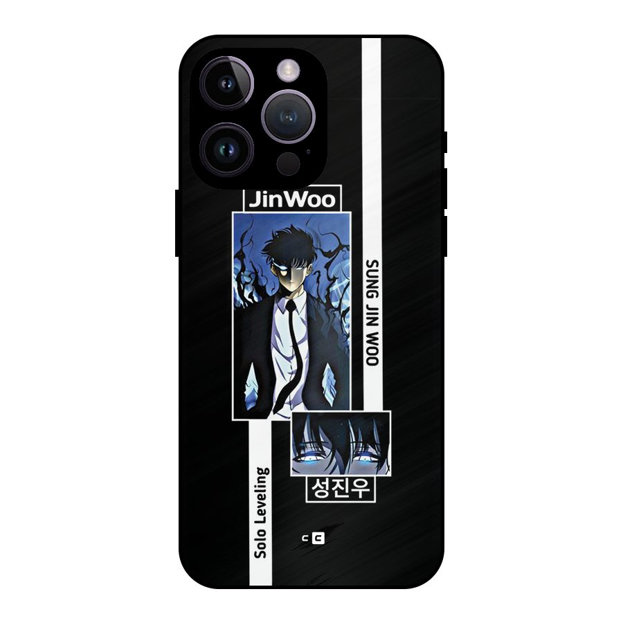 Jinwoo Sung In A Battle Form Metal Back Case for iPhone 14 Pro Max