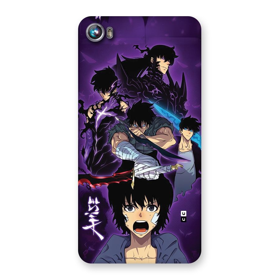 Jinwoo Sung Stance Back Case for Canvas Fire 4 (A107)