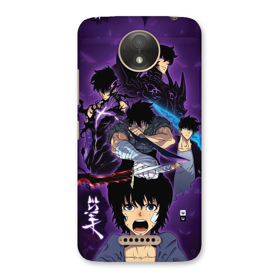 Jinwoo Sung Stance Back Case for Moto C Plus