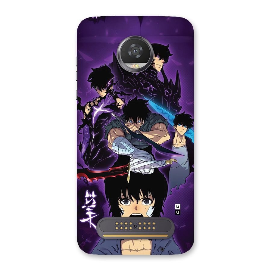 Jinwoo Sung Stance Back Case for Moto Z2 Play