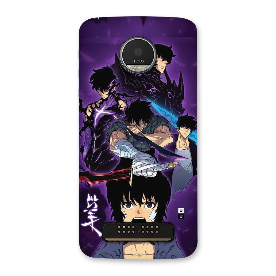 Jinwoo Sung Stance Back Case for Moto Z Play