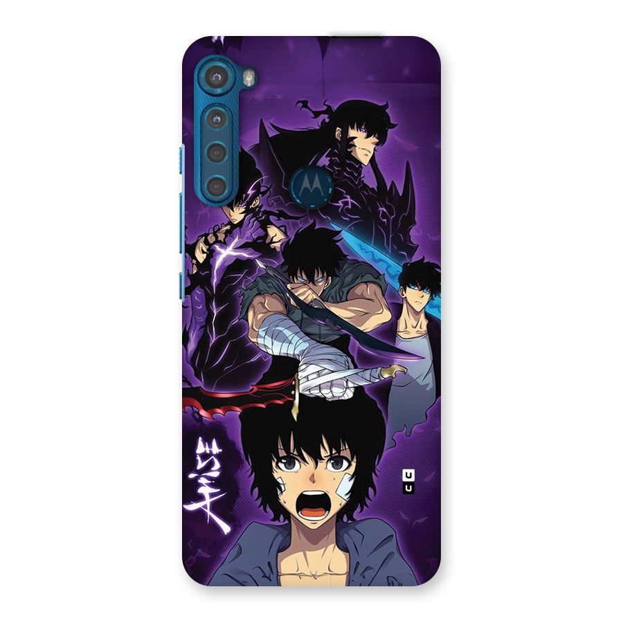 Jinwoo Sung Stance Back Case for Motorola One Fusion Plus