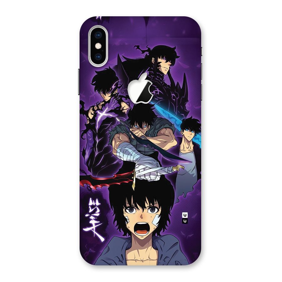 Jinwoo Sung Stance Back Case for iPhone XS Max Apple Cut
