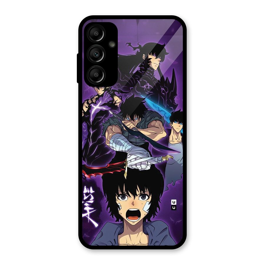 Jinwoo Sung Stance Glass Back Case for Galaxy A14 5G