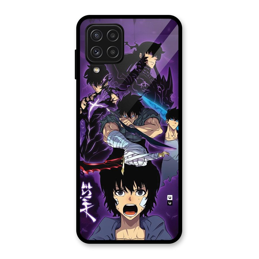 Jinwoo Sung Stance Glass Back Case for Galaxy A22 4G