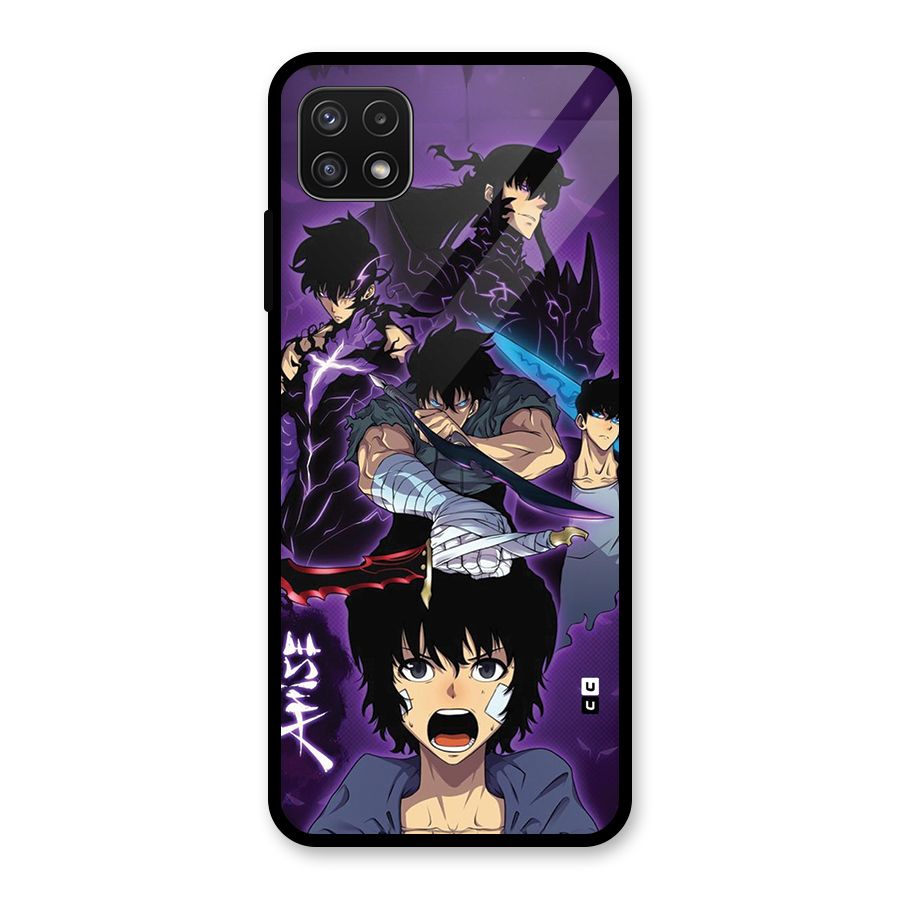 Jinwoo Sung Stance Glass Back Case for Galaxy A22 5G