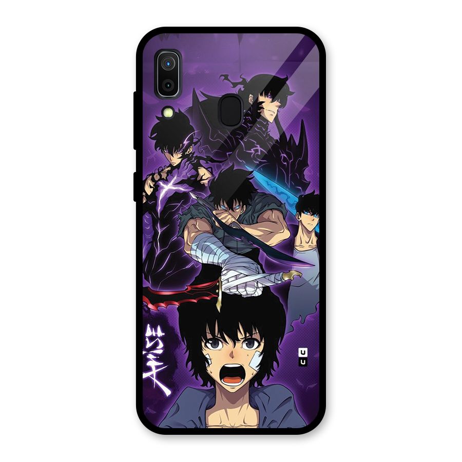 Jinwoo Sung Stance Glass Back Case for Galaxy A30