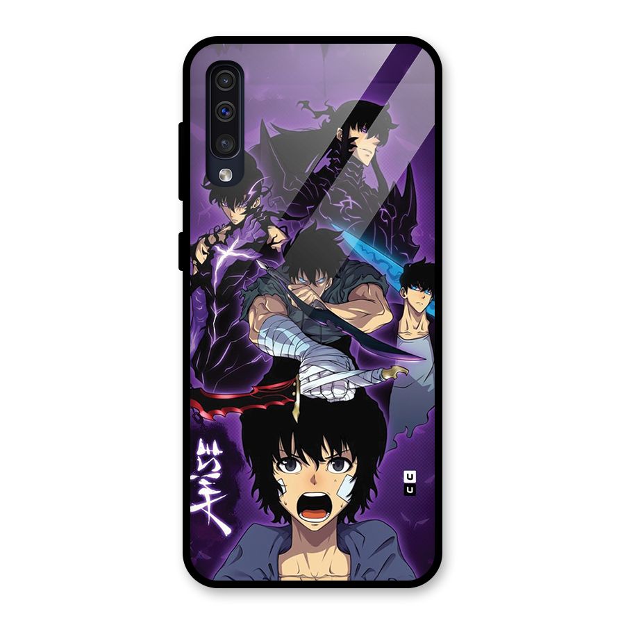 Jinwoo Sung Stance Glass Back Case for Galaxy A30s