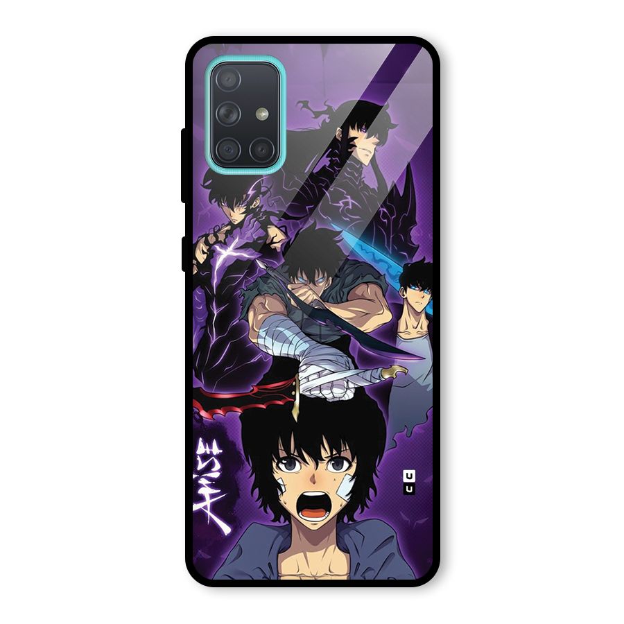 Jinwoo Sung Stance Glass Back Case for Galaxy A71