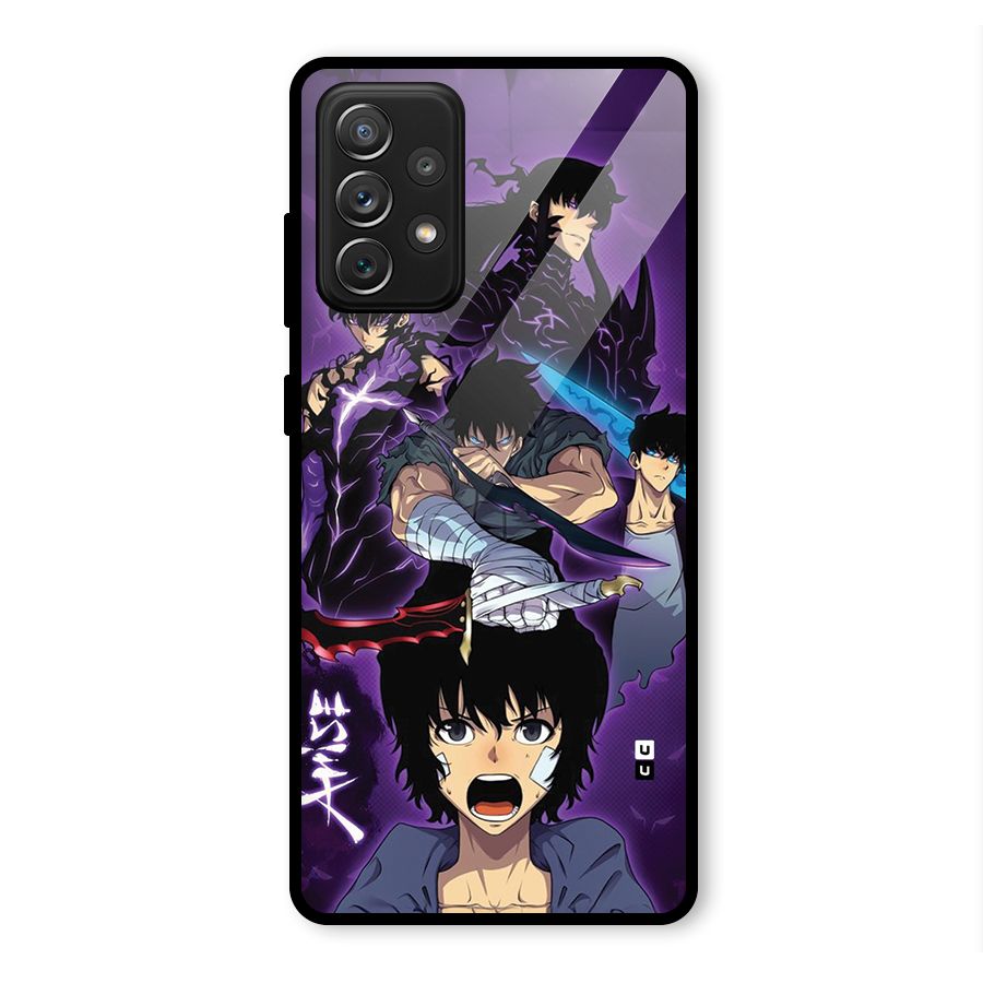 Jinwoo Sung Stance Glass Back Case for Galaxy A72