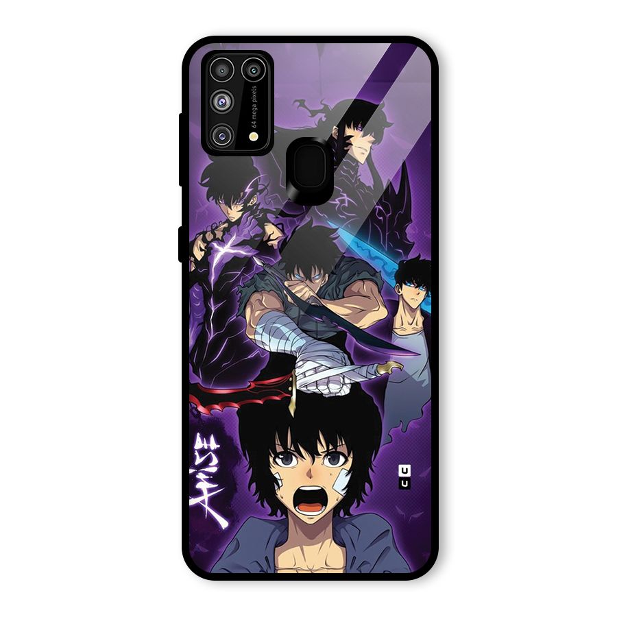 Jinwoo Sung Stance Glass Back Case for Galaxy M31