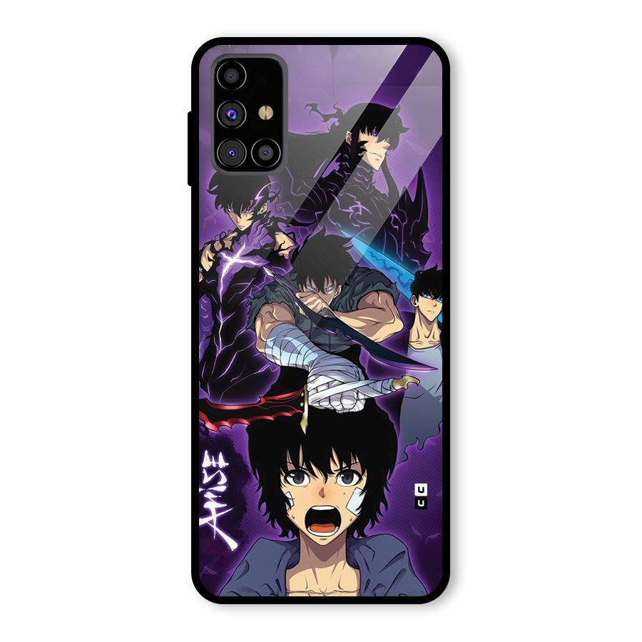 Jinwoo Sung Stance Glass Back Case for Galaxy M31s