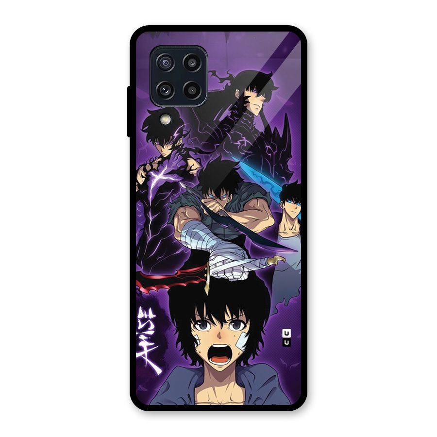 Jinwoo Sung Stance Glass Back Case for Galaxy M32