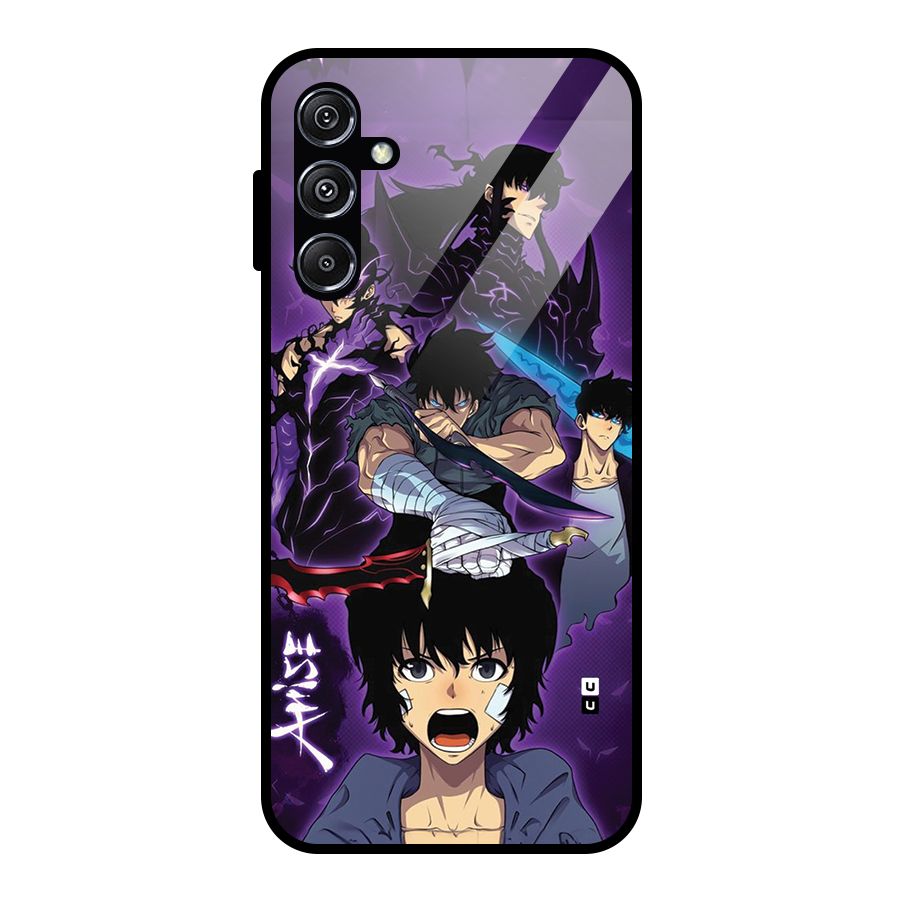 Jinwoo Sung Stance Glass Back Case for Galaxy M34 5G