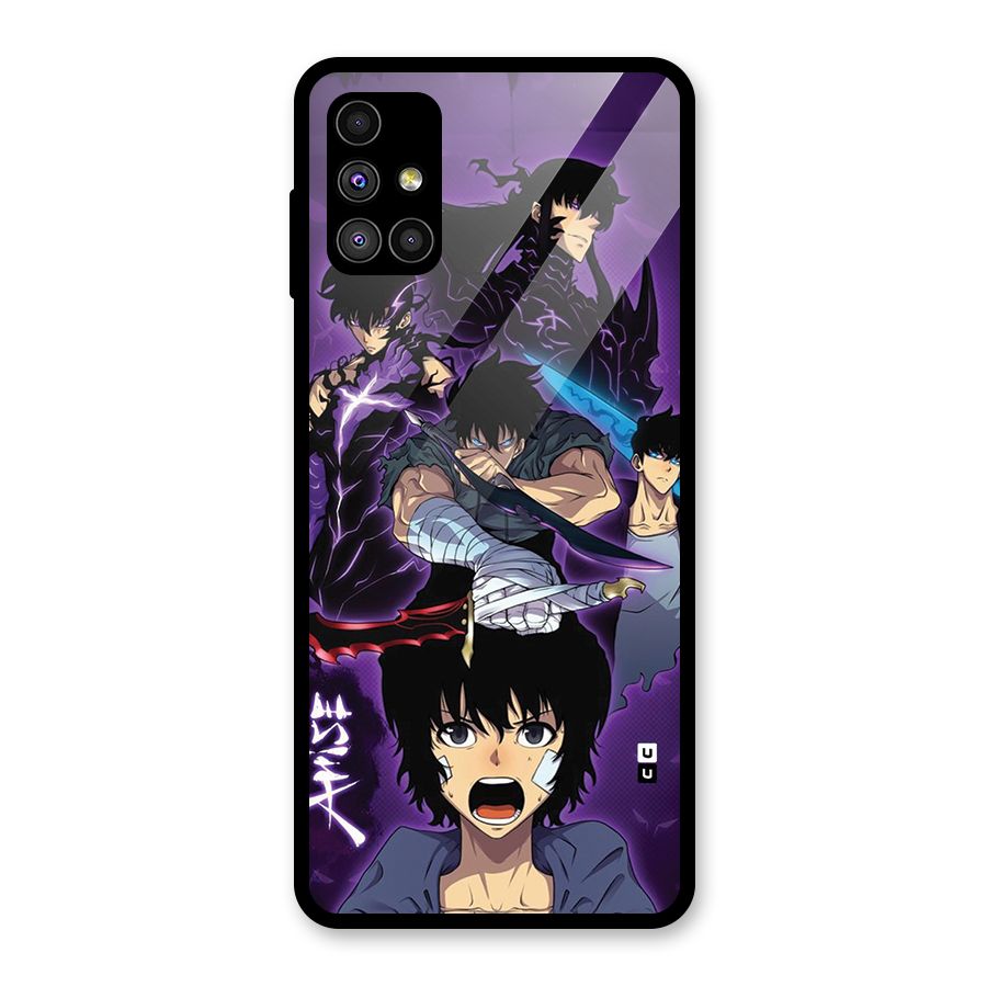 Jinwoo Sung Stance Glass Back Case for Galaxy M51