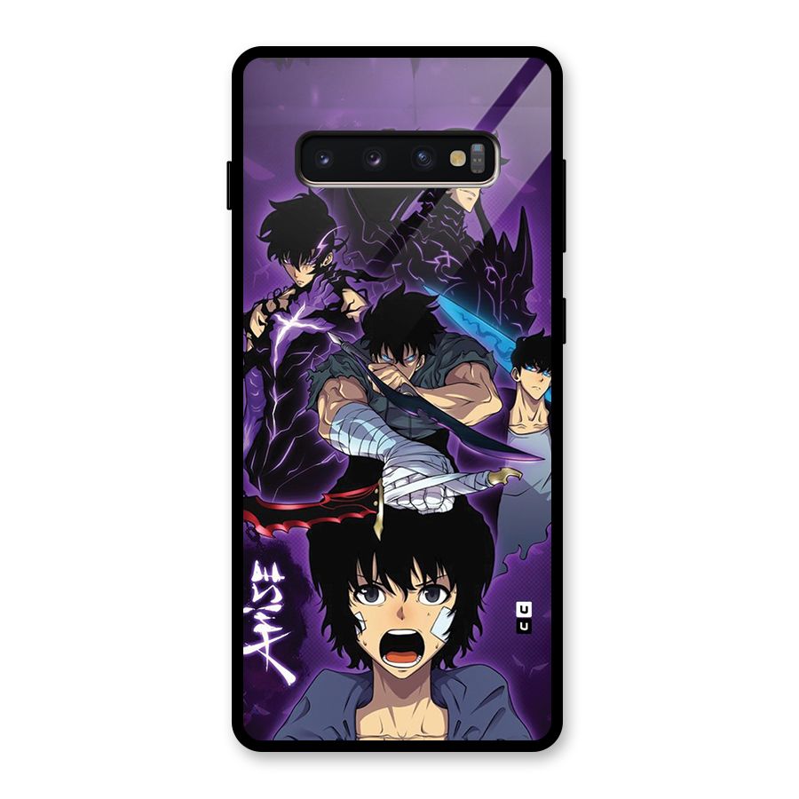 Jinwoo Sung Stance Glass Back Case for Galaxy S10 Plus