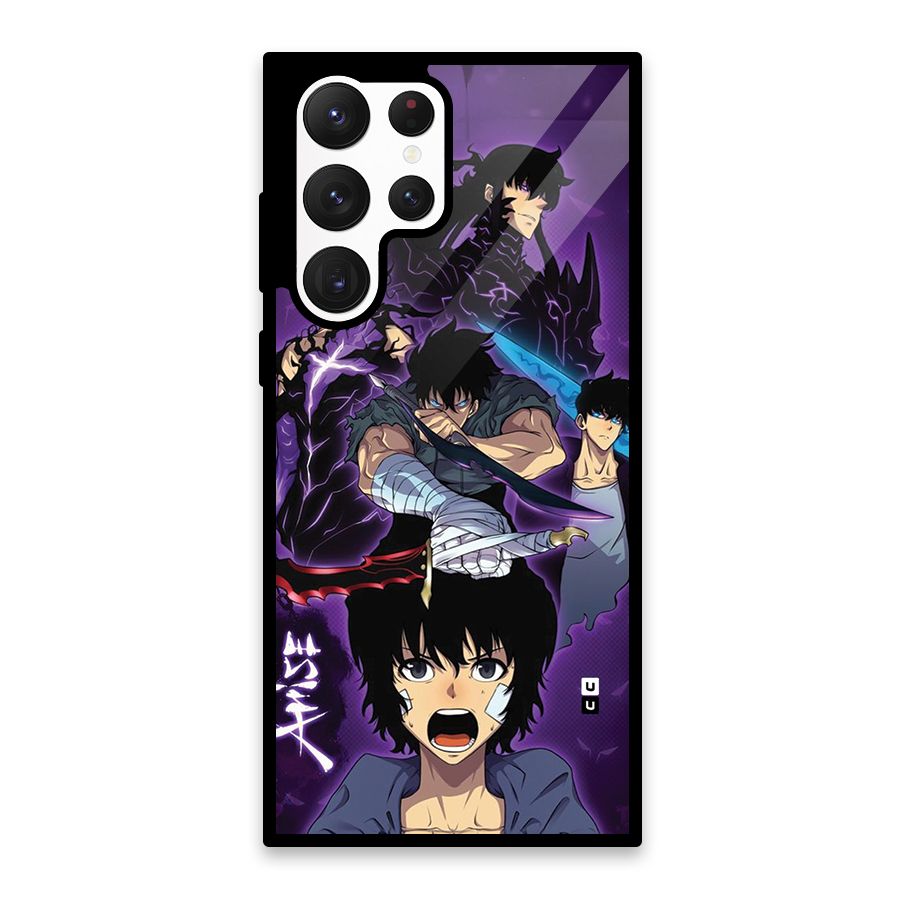 Jinwoo Sung Stance Glass Back Case for Galaxy S22 Ultra 5G