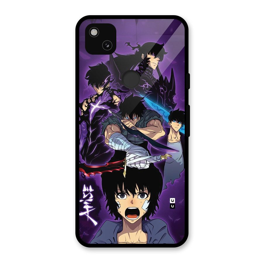 Jinwoo Sung Stance Glass Back Case for Google Pixel 4a