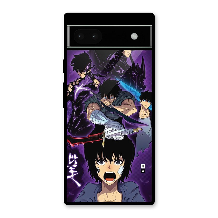 Jinwoo Sung Stance Glass Back Case for Google Pixel 6a