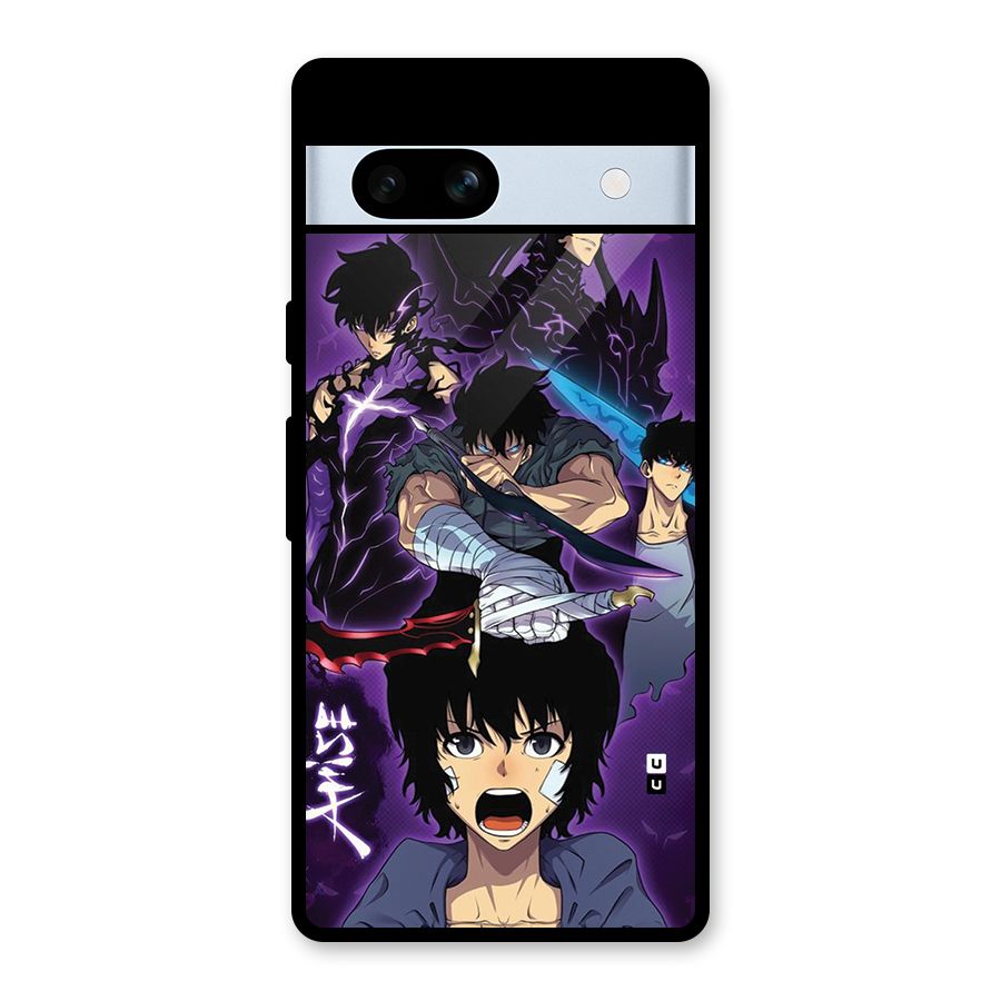 Jinwoo Sung Stance Glass Back Case for Google Pixel 7a