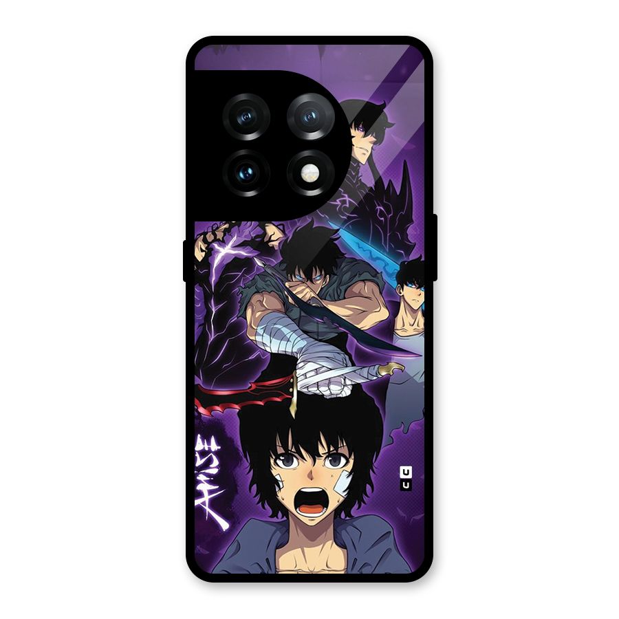 Jinwoo Sung Stance Glass Back Case for OnePlus 11